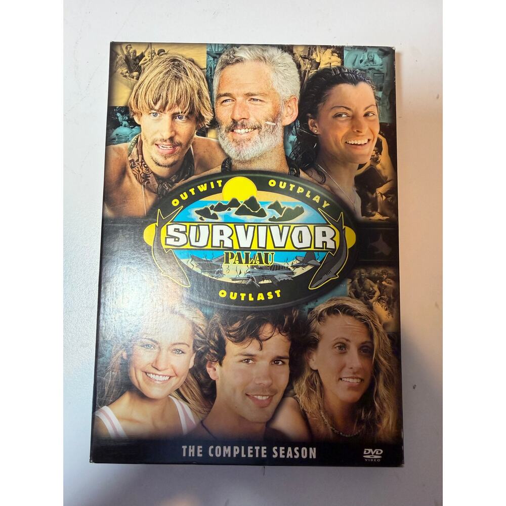 Survivor Palau The Complete Season CBS DVD 2005 Reality TV Show